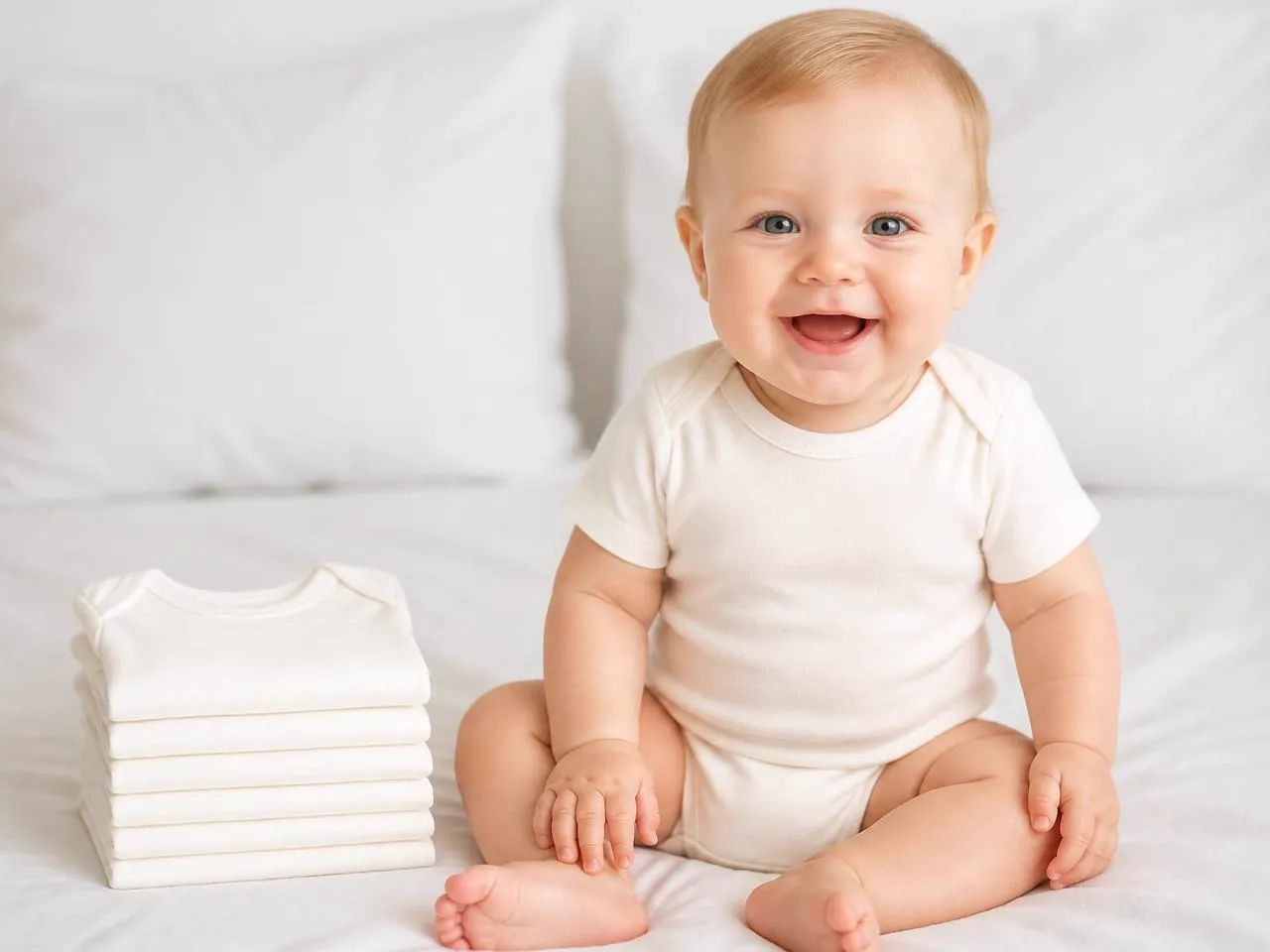 Sustainable baby apparel for private label printing